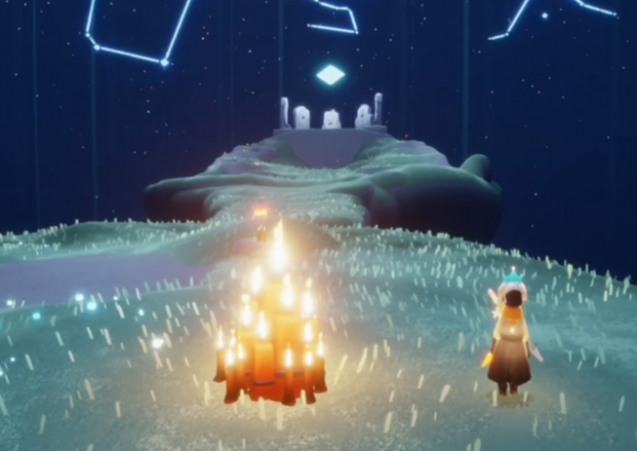 月号大蜡烛堆位置介绍：在光遇中，大蜡烛堆是玩家需要寻找和点亮的重要元素之一。