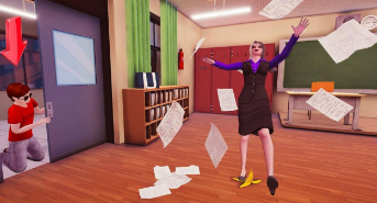 动漫惊悚学校教师3D(Anime Scary School Teacher 3D)