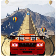 巨型汽车特技Ramp Cars stunt racing