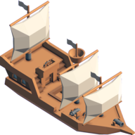 被包围的船Surrounded Ship