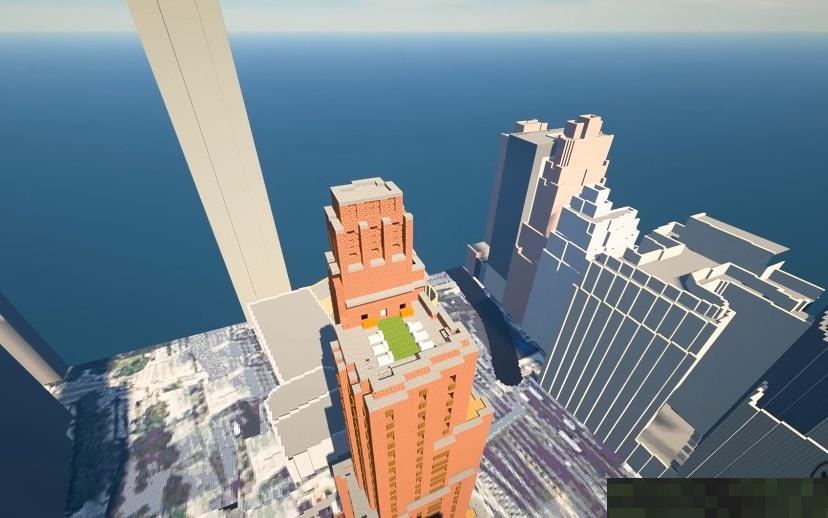 近3000玩家参与《我的世界》模拟纽约市的工程